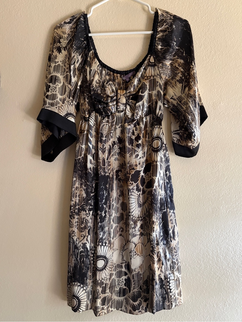 Hale Bob Silk Mini Dress